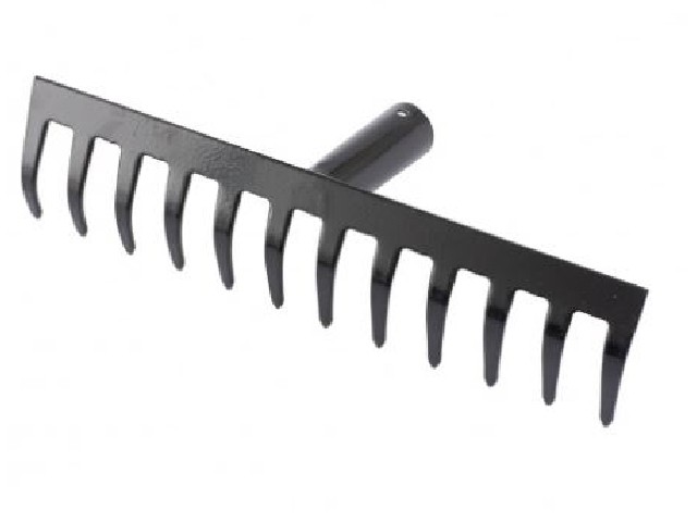 Грабли 12-зубыепрямые без черня П-2-12